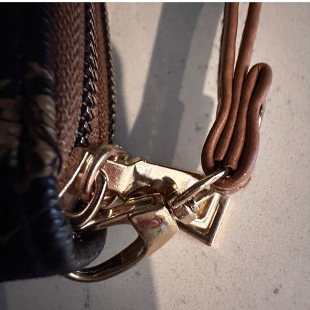 Beverly Hills Polo Club Crossbody Bag & Wallet Combo Holds Cell Phone Brown Pa - Picture 7 of 13